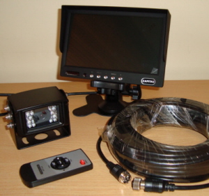 lcd tft flat screen reversing camera systems