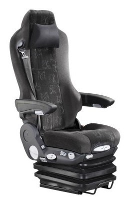 Grammer Kingman Air suspension truck drivers seat with belt