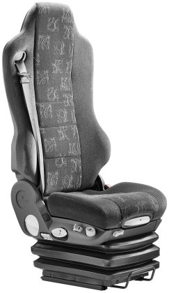 Grammer Kingman Air suspension truck drivers seat with belt